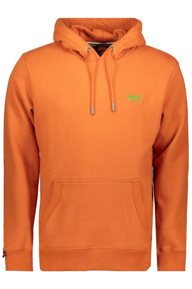 ESSENTIAL LOGO HOODIE HB M2014404A AUTUMN GLAZE BROWN